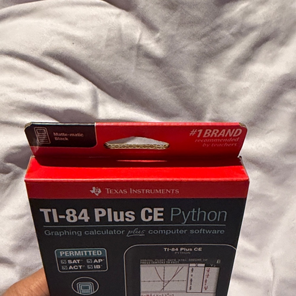 Texas Instruments TI-84 Plus CE Python Graphing Calculator - Black - Picture 2 of 6